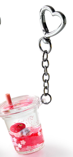 (ONE) BT21 - Water Keychain [Cherry Blossom]
