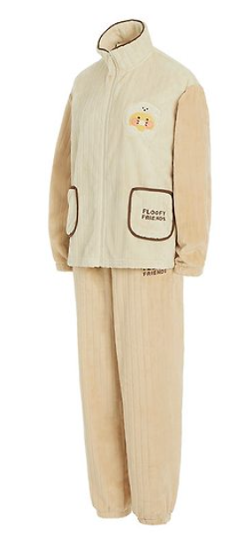 (ONE) KAKAO FRIENDS - Fluffy Friends Zip-Up Fleece (Male) _ Chun-sik