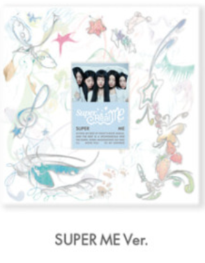 (ONE) Eyelet Album SUPER REAL ME Mini 1st Purple ILLIT Magnetic Magnetic