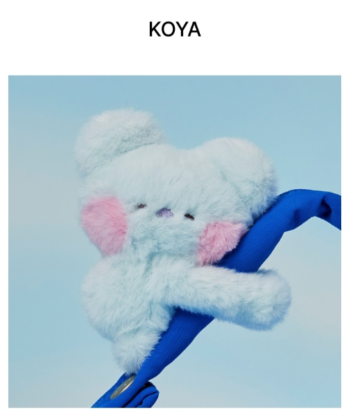 (ONE) BT21 - mini minini Magnet Plush Keyring Hug Me