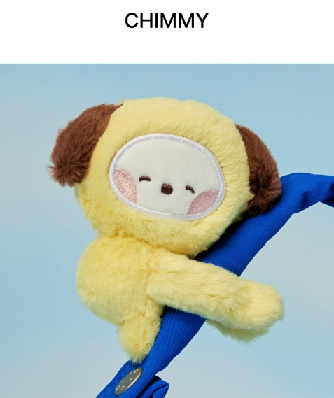 (ONE) BT21 - mini minini Magnet Plush Keyring Hug Me