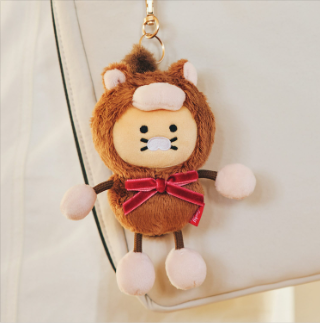 (ONE) KAKAO FRIENDS - Lucky Ponyday Keyring Doll_Chunsik