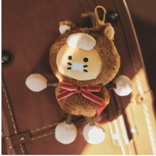 (ONE) KAKAO FRIENDS - Lucky Ponyday Keyring Doll_Chunsik