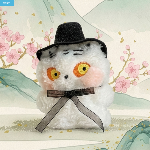 (ONE) Line Friends - Brown Grim Reaper Doll Keyring