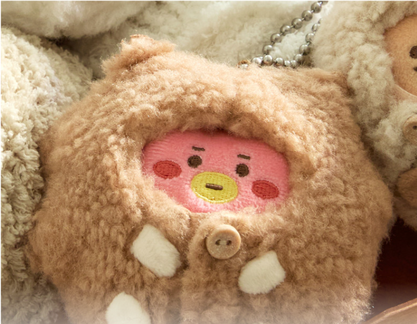 (ONE) BT21 - doll keyring MADE BY RJ
