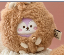 (ONE) BT21 - doll keyring MADE BY RJ