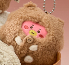 (ONE) BT21 - doll keyring MADE BY RJ