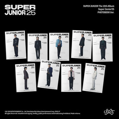 [Super Junior|سوبر جونير] (Choose) (One) SUPER JUNIOR - 12th Album [Super Junior25] (PHOTO BOOK Ver.)  | سوبر جونيور - الألبوم الثاني عشر [سوبر جونيور25] (نسخة كتاب الصور)