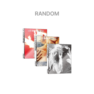 [LE SSERAFIM|لو سيرافيم] {Kpop} (ONE) LE SSERAFIM - 5th Mini Album 'HOT' (Random) PRE ORDER