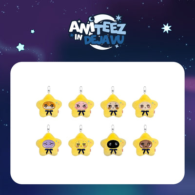 [ATEEZ|أتيز] (One) ATEEZ - Star ANITEEZ Keyring (Pop-up [ANITEEZ IN DEJA VU]) | أتيز - ميدالية أنيتيز النجمية (متجر ANITEEZ IN DEJA VU المؤقت)