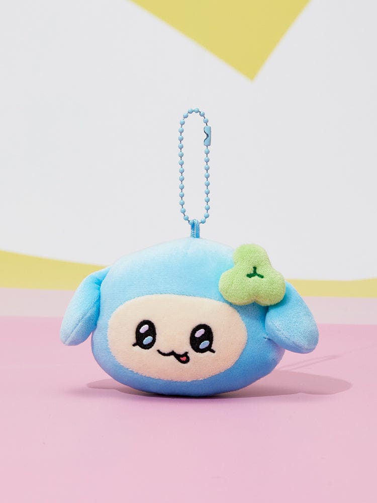 (One) ATEEZ MIGHTEEZ - Face Plush Keyring | أتيز مايتيز - كيرينج دمية الوجه بلاش