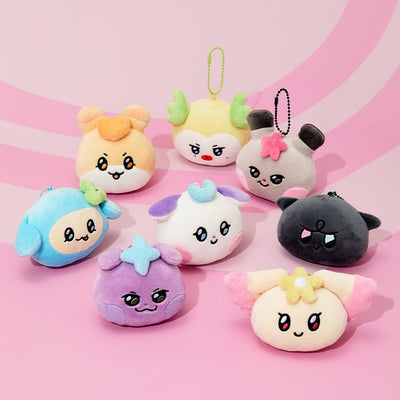 [ATEEZ|أتيز] (One) ATEEZ MIGHTEEZ - Face Plush Keyring | أتيز مايتيز - كيرينج دمية الوجه بلاش