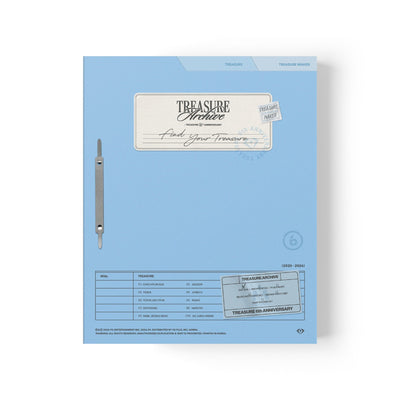 [Treasure|تريجر] (Set) TREASURE - ARCHIVE : TREASURE 6th Anniversary (Archive Book 200p + Photo Sets) | تريجر - أرشيف الذكرى السادسة (كتاب أرشيف 200 صفحة + أطقم صور)
