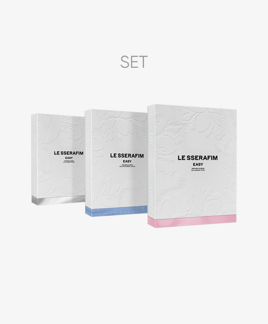 (SET) LE SSERAFIM 3rd Mini Album 'EASY' (Set)