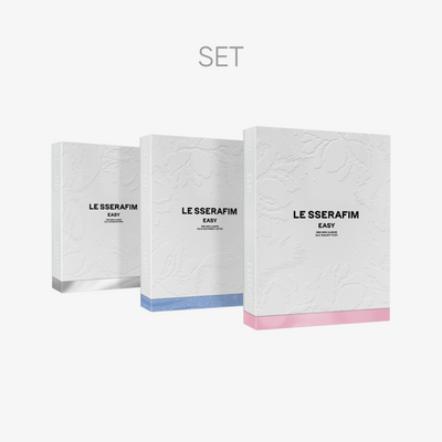 [LE SSERAFIM|لو سيرافيم] {Kpop} (SET) LE SSERAFIM - 3rd Mini Album 'EASY' (Set)