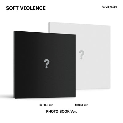 [TAEMIN|تايمين] {Kpop} (Set) TAEMIN - [PHASE I : Soft Violence] (Photo Book Ver., Set of 2) | تايمين - [فيز 1: سوفت فايولنس] (نسخة كتاب الصور، طقم من 2)