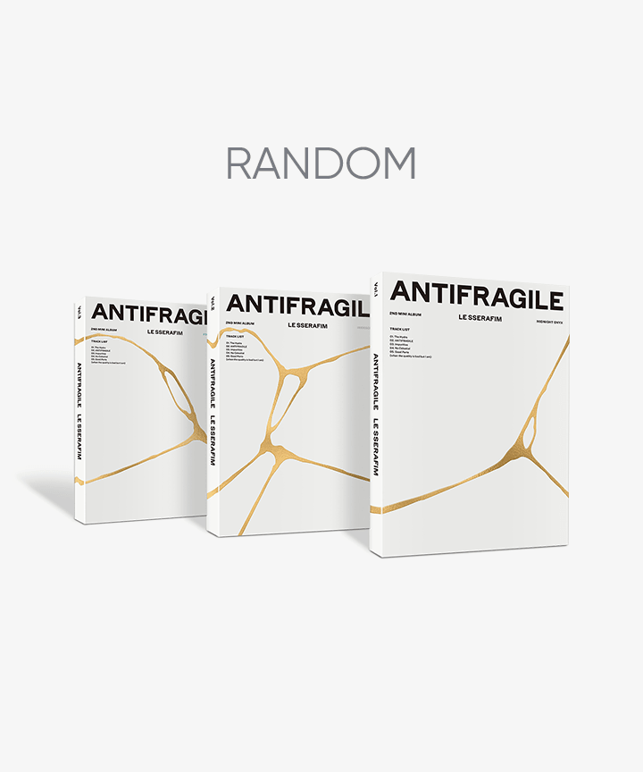 [LE SSERAFIM|لو سيرافيم] {Kpop} (ONE) LE SSERAFIM - 2nd Mini Album 'ANTIFRAGILE' Random