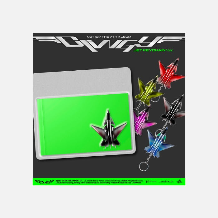 [NCT 127|ان سي تي 127] (One) NCT 127 - The 7th Album [BLINGY] (JET Keychain Ver.) (Smart Album) | ان سي تي 127 - الألبوم السابع بلينجي (نسخة جيت كي تشين) (ألبوم ذكي)