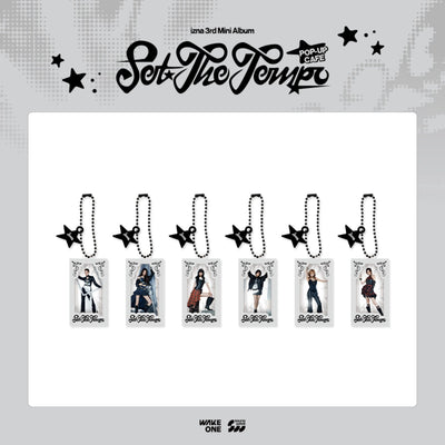 [izna|إزنا] {Kpop} (One) IZNA - Random Miniature Keyring (Pop-up Store [Set the Tempo]) | إزنا - ميدالية مصغّرة عشوائية (متجر سيت ذا تيمبو)