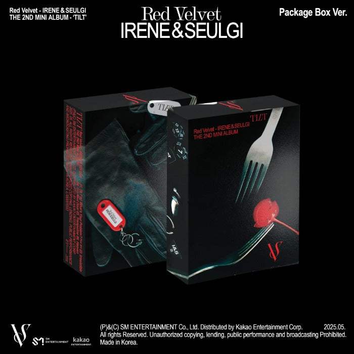 [Red Velvet|ريد فيلفيت] {Kpop} (ONE) Red Velvet - IRENE & SEULGI The 2nd Mini Album [TILT] (Package Box Ver.)