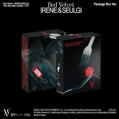 [Red Velvet|ريد فيلفيت] {Kpop} (ONE) Red Velvet - IRENE & SEULGI The 2nd Mini Album [TILT] (Package Box Ver.)