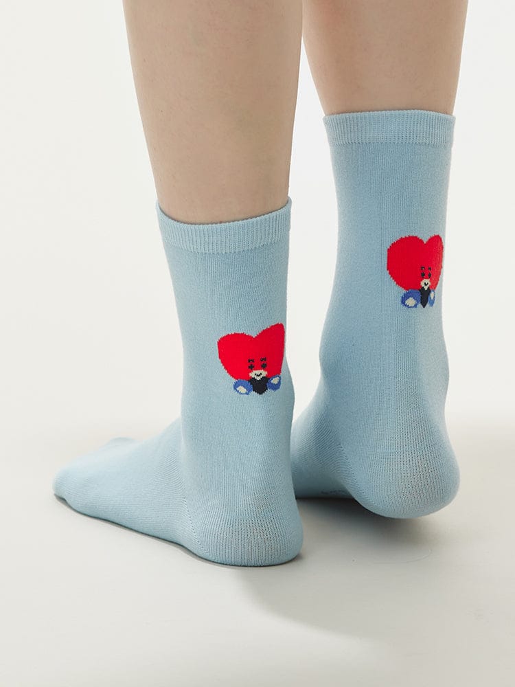 (One) BT21 - Basic Socks 2025 F/W | بي تي 21 - جوارب بيسك 2025 خريف/شتاء