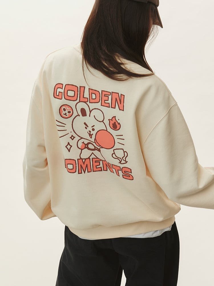 (One) BT21 - COOKY Basic Sweatshirt 2025 F/W | بي تي 21 - سويت شيرت كوكي بيسك 2025 خريف/شتاء