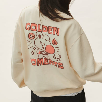 (One) BT21 - COOKY Basic Sweatshirt 2025 F/W | بي تي 21 - سويت شيرت كوكي بيسك 2025 خريف/شتاء