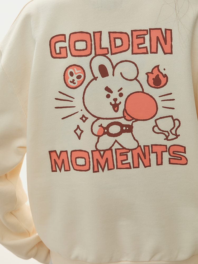 (One) BT21 - COOKY Basic Sweatshirt 2025 F/W | بي تي 21 - سويت شيرت كوكي بيسك 2025 خريف/شتاء