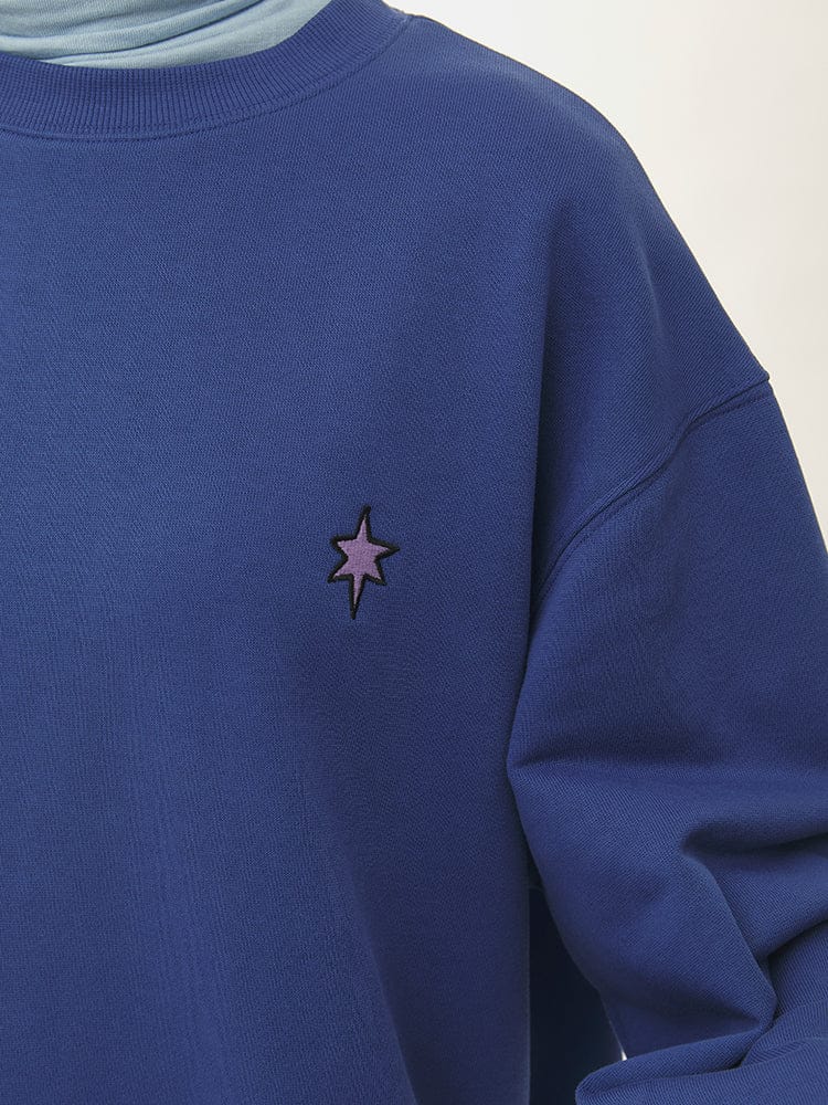 (One) BT21 - TATA Basic Sweatshirt 2025 F/W | بي تي 21 - سويت شيرت تاتا بيسك 2025 خريف/شتاء