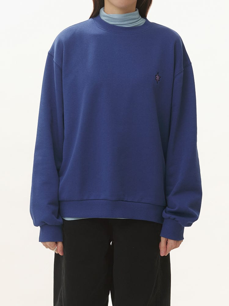 (One) BT21 - TATA Basic Sweatshirt 2025 F/W | بي تي 21 - سويت شيرت تاتا بيسك 2025 خريف/شتاء