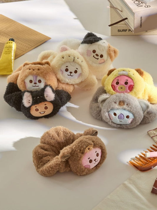 (One) BT21 - Baby More Fluffy Face Plush Band | بي تي 21 - عصابة رأس بلاش وجه بيبي مورفلافي