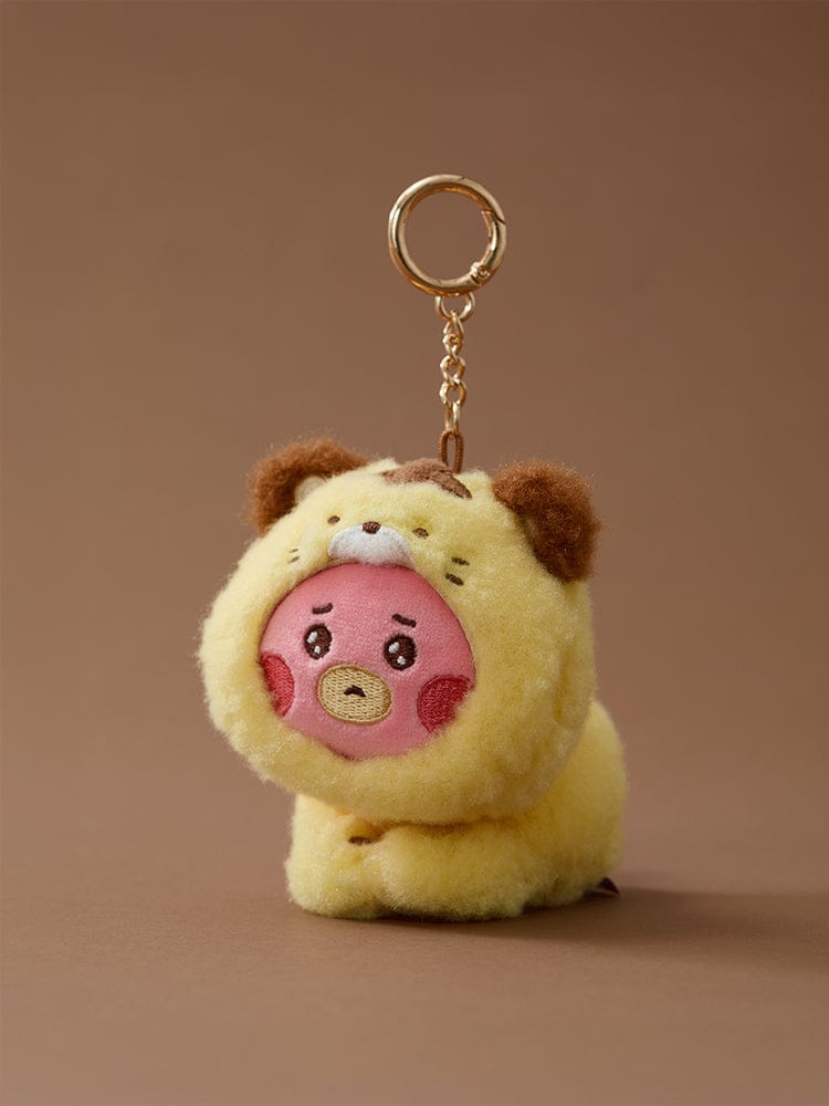 (One) BT21 - Baby More Fluffy Plush Keyring | بي تي 21 - كيرينج دمية بيبي مورفلافي