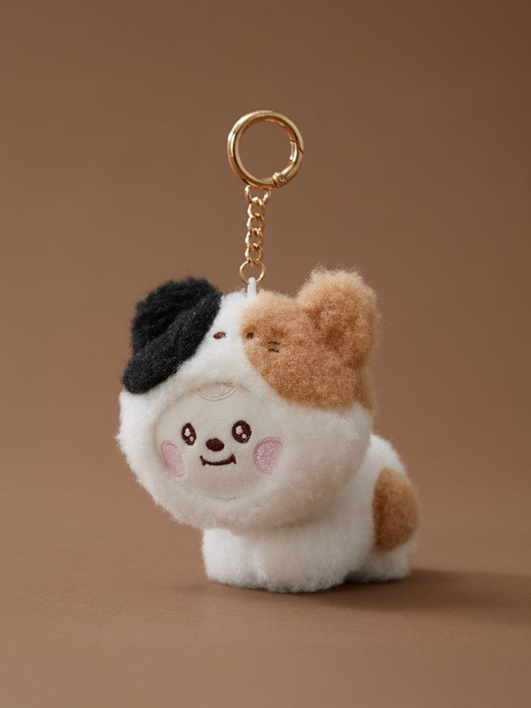 (One) BT21 - Baby More Fluffy Plush Keyring | بي تي 21 - كيرينج دمية بيبي مورفلافي