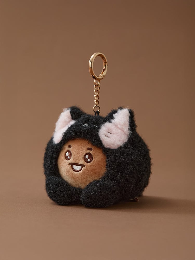 (One) BT21 - Baby More Fluffy Plush Keyring | بي تي 21 - كيرينج دمية بيبي مورفلافي