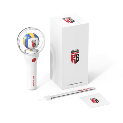 [Lightstick|عصا إضاءة] (One) KOVO Official Light Stick - RED SPARKS (2025 Korean Volleyball) | عصا الإضاءة الرسمية ريد سباركس (الكرة الطائرة الكورية)