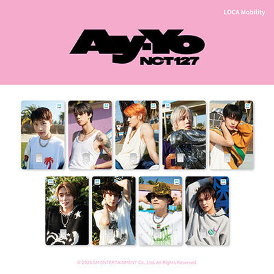 [NCT|ان سي تي] (ONE) NCT - 127 Loca M Transportation Card TAEIL_Ay-Yo Goods