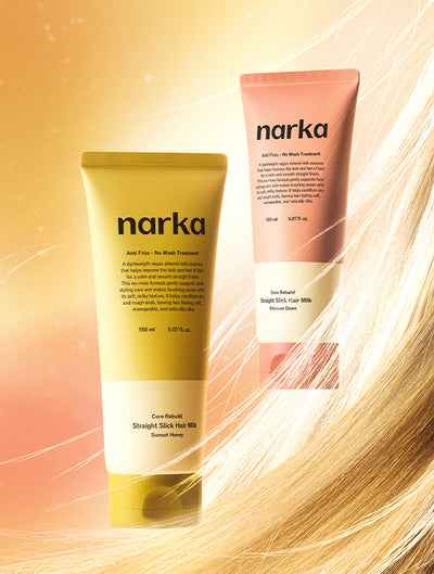 [Care | العناية] (One) Narka Straight Slick Hair Milk | ناركا - حليب الشعر المستقيم السلس