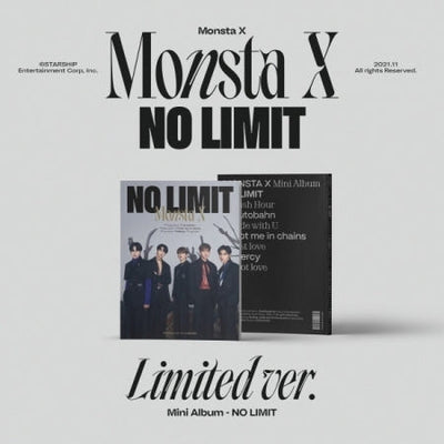 [Monsta X|مونستا اكس] {Kpop} (ONE) MONSTA X - MONSTA X 10th Mini Album - NO LIMIT - Limited Edition Limited ver.(Unopened)