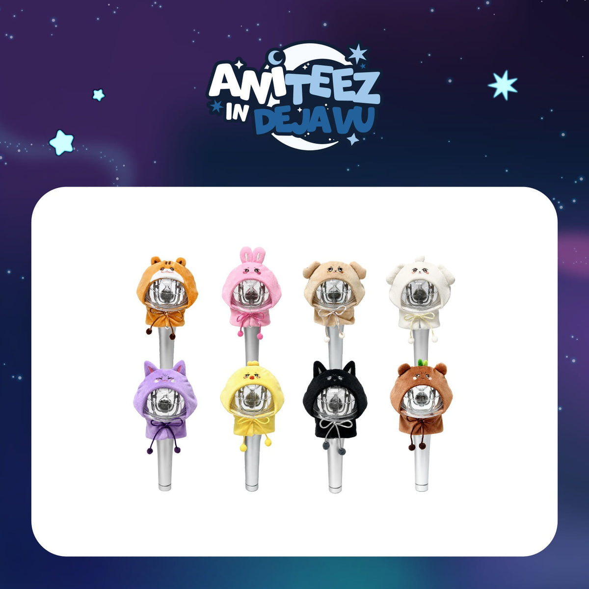 [ATEEZ|أتيز] (One) ATEEZ - ANITEEZ Light Stick Cover (Pop-up [ANITEEZ IN DEJA VU]) | أتيز - غطاء عصا الإضاءة أنيتيز (متجر ANITEEZ IN DEJA VU المؤقت)