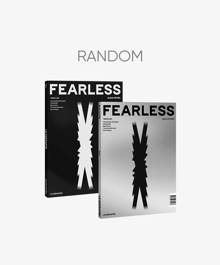 [LE SSERAFIM|لو سيرافيم] {Kpop} (ONE) LE SSERAFIM - 1st Mini Album 'FEARLESS' Random