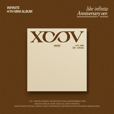 [INFINITE|انفينيت] {Kpop} (ONE) Infinite - 8th mini album [LIKE INFINITE] (Anniversary Ver.) Random Ver