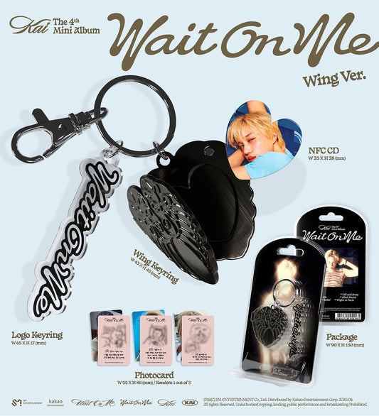 (ONE) EXO KAI The 4th Mini Album [Wait On Me] (Wing Ver.)(SMART ALBUM)