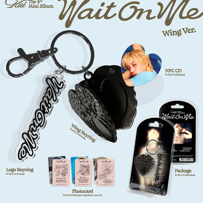[EXO|أكسو] (ONE) EXO - KAI The 4th Mini Album [Wait On Me] (Wing Ver.)(SMART ALBUM)