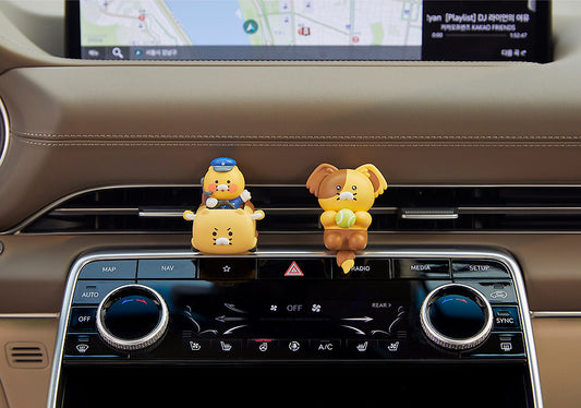 (ONE) KAKAO FRIENDS Chunsik Bus Car Air Freshener Bus Driver_Chonsik