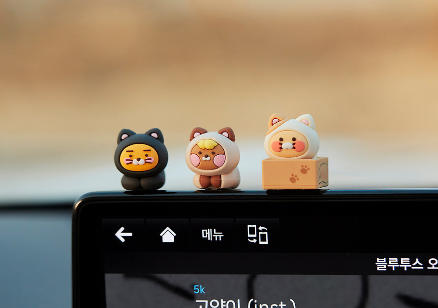 (ONE) KAKAO FRIENDS nyangnyang chalyang-yong mini dekopigyueo seteu