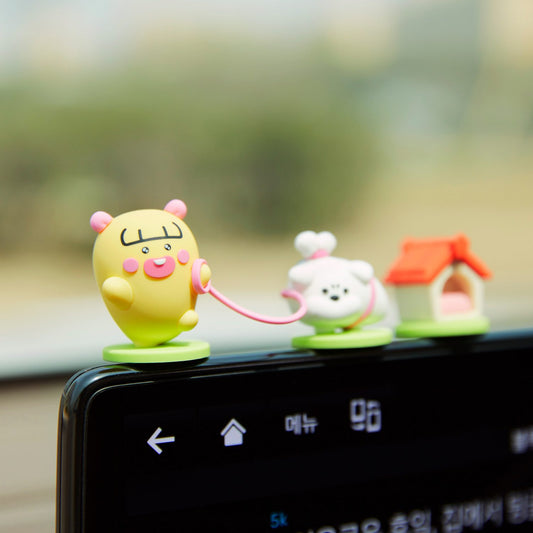 (ONE) KAKAOFRIEND jjyoleudi chalyang-yong mini deko pigyueo seteu_ppojjagjjyo