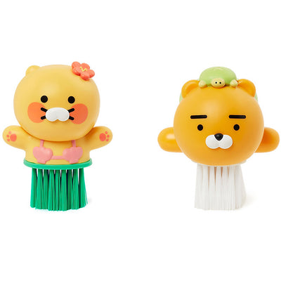 (ONE) KAKAO FRIENDS - Melon Bread Turtle Cleaning Brush_Ryan