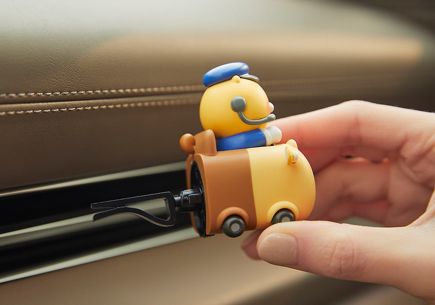 (ONE) KAKAO FRIENDS Chunsik Bus Car Air Freshener Bus Driver_Chonsik