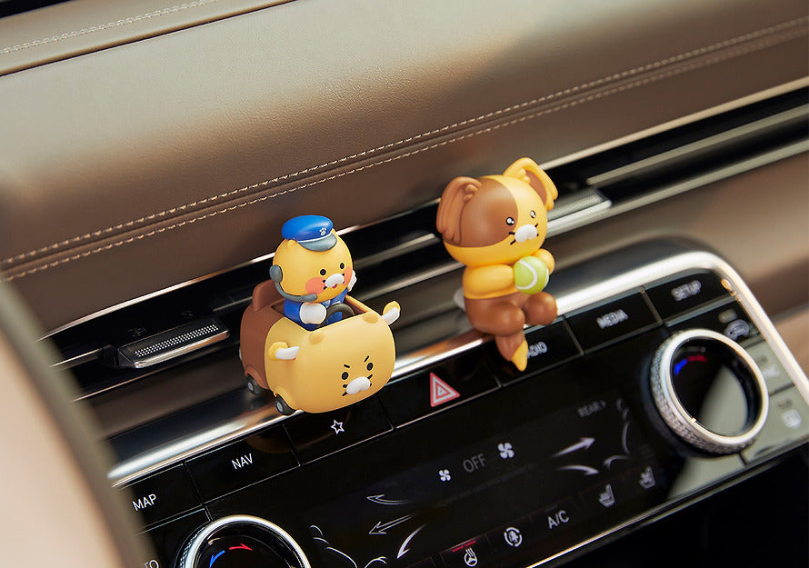 (ONE) KAKAO FRIENDS Chunsik Bus Car Air Freshener Bus Driver_Chonsik
